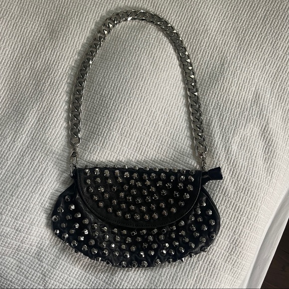 Amazing Leather Studded Bag - Picture 2 of 6
